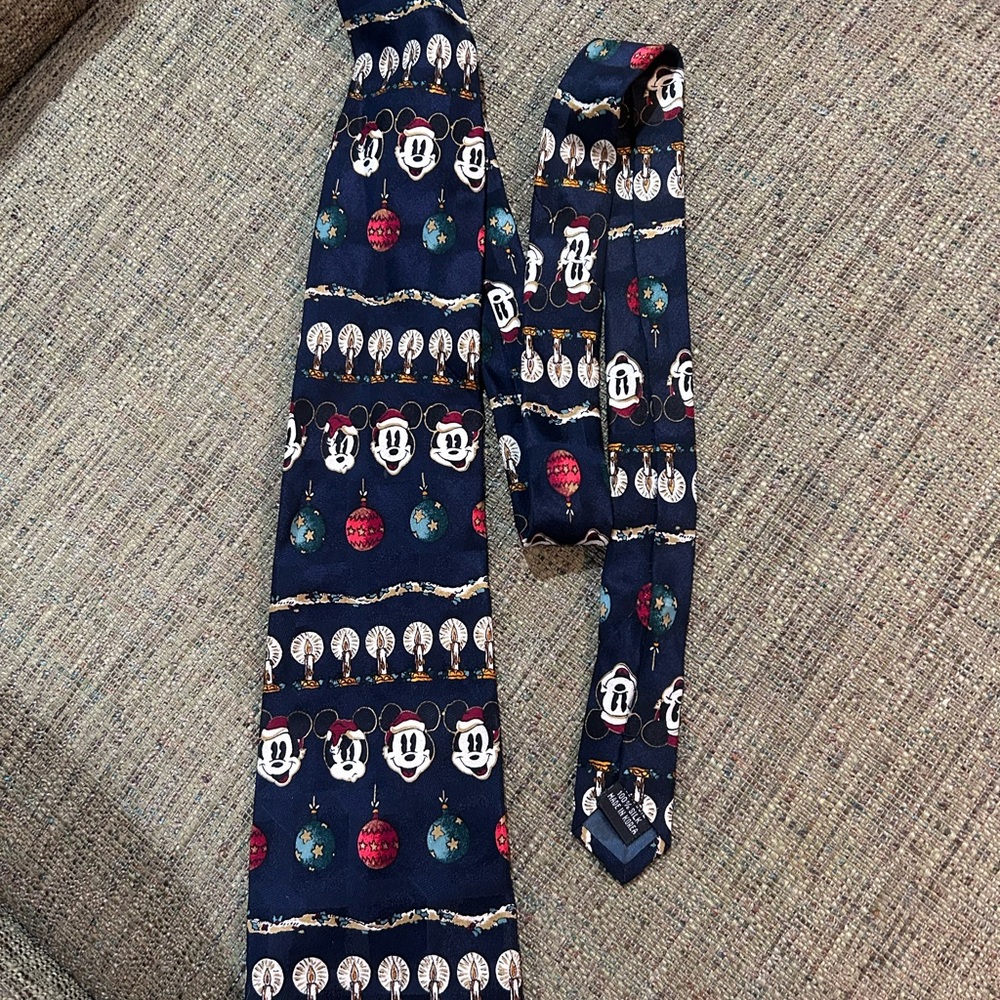 Mickey Mouse Patterned Tie - image 2